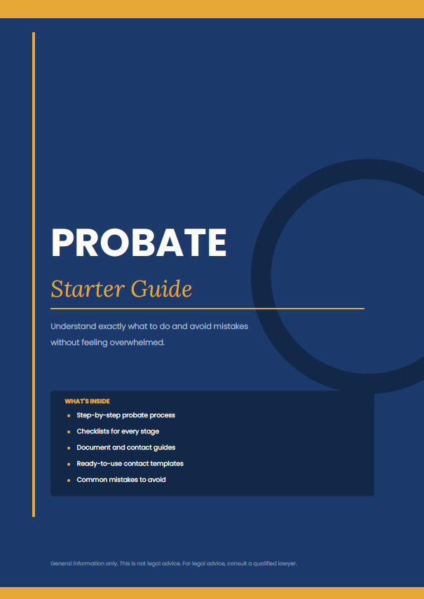 probate starter guide